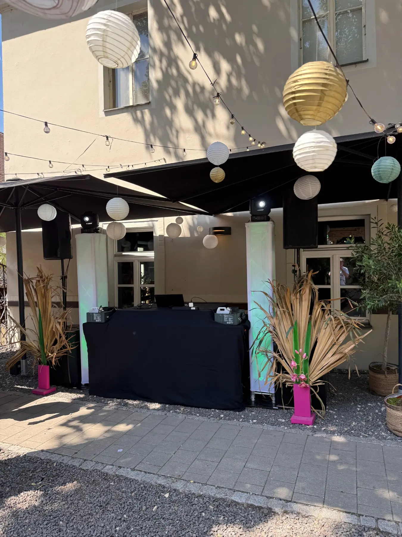 Veranstaltungstechnik von Event4U bei einem Projekt in Regensburg