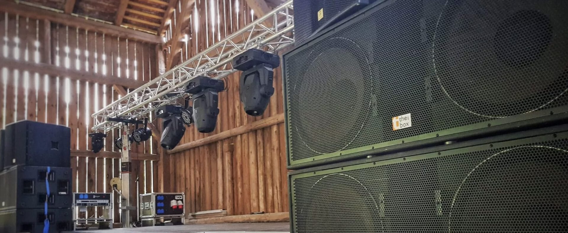 Tontechnik mieten leicht gemacht bei Event4U Veranstaltungstechnik